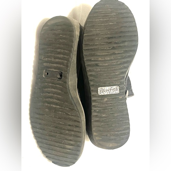 Blowfish Dark Gray Ankle Boots with Zipper and Buckle Detail Women’s Size 6 - Picture 11 of 12